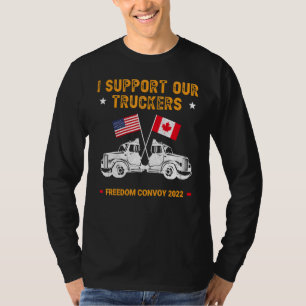 Amerikaans Vlag Canada Vlaggenvrijheidskonvooi 202 T-shirt