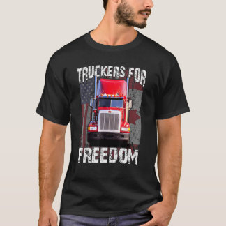 Amerikaans Vlag Canada Vlaggenvrijheidskonvooi 202 T-shirt