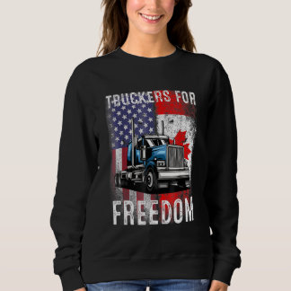 Amerikaans Vlag Canada Vlaggenvrijheidskonvooi 202 Trui