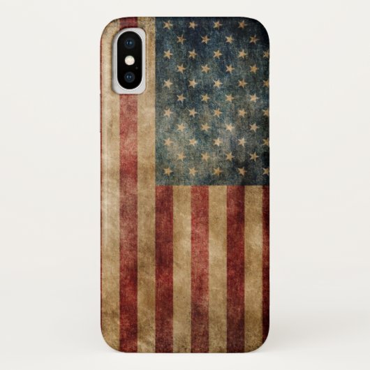  Amerikaans Vlag OtterBox iPhone X HOESJE (Achterkant)