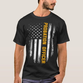  Amerikaans Vlag reclasseringsambtenaar Cadeau T-shirt
