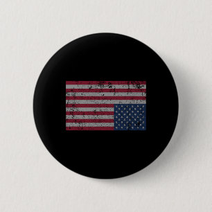 Amerikaans vlaggen-hoogtepunt Verenigde Staten U Ronde Button 5,7 Cm