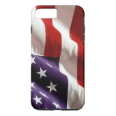 Amerikaans vlaggenontwerp Case-Mate iPhone case (Achterkant)