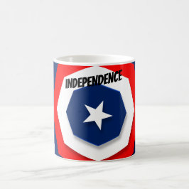 Amerikaans vlaggenontwerp koffiemok