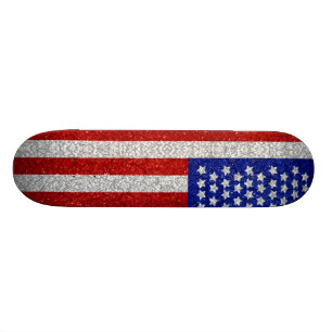 Amerikaans vlaggeskateboard Skateboard