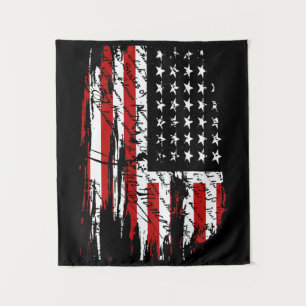 Amerikaans vlaggetouw Wandkleed
