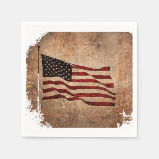 Amerikaans vlagpapier Napkin Servet