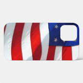 Amerikaans vlagpatriottisme Case-Mate iPhone case (Achterkant (horizontaal))
