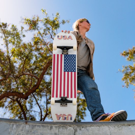 Amerikaans vlagSkateboard - Verenigde Staten - Pat Skateboard (Buiten 1)