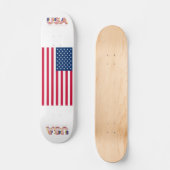 Amerikaans vlagSkateboard - Verenigde Staten - Pat Skateboard (Voorkant)