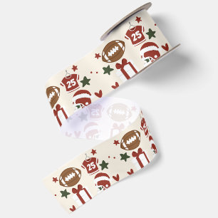 Amerikaans Voetbal Kerstmis Lint