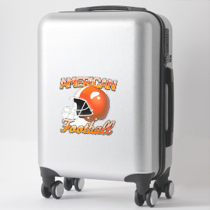 Amerikaans voetbal logo sticker