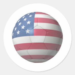 Amerikaans voetbal ronde sticker