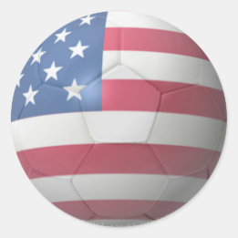 Amerikaans voetbal ronde sticker