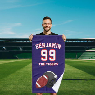 Amerikaans voetbal sporthanddoek, coach badhanddoe handdoek