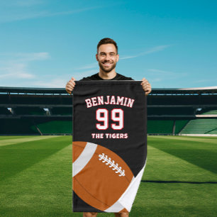 Amerikaans voetbal sporthanddoek, coach badhanddoe handdoek
