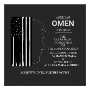 Amerikaans Voorteken Perfect Poster