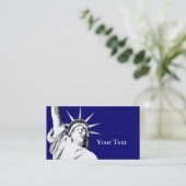 Amerikaans Vrijheidsbeeld Visitekaartje (Staand voorkant)