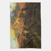  Amerikaans Westen, Overland Trail van Johnson Theedoek (Verticaal)