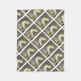 Amerikaans-witte pelikaan door Audubon Fleece Deken