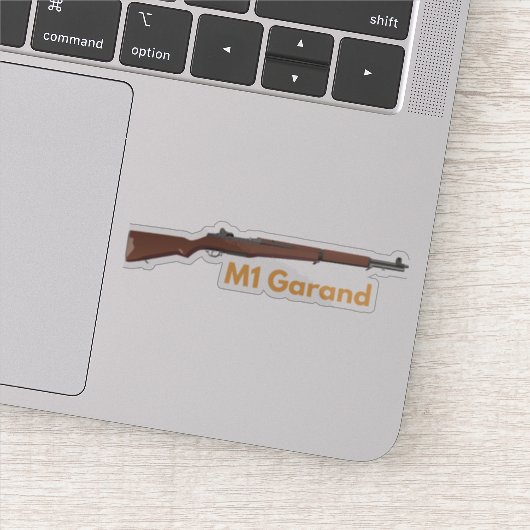 Amerikaans WO2 geweer M1 Garand Sticker (Detail)