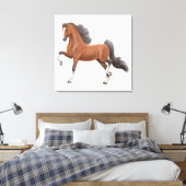 Amerikaans zadelras Gaaited Paard Verpakt Canvas (Insitu (Slaapkamer))