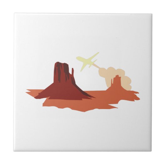 Amerikaans zuidwesten tegeltje (Voorkant)