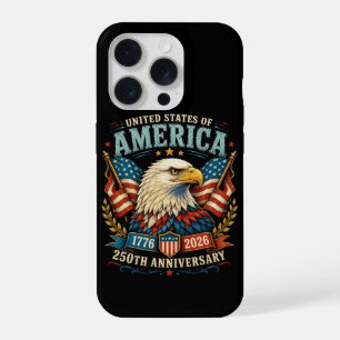 Amerikaanse 250e Verjaardagsviering Adelaar iPhone 15 Pro Hoesje
