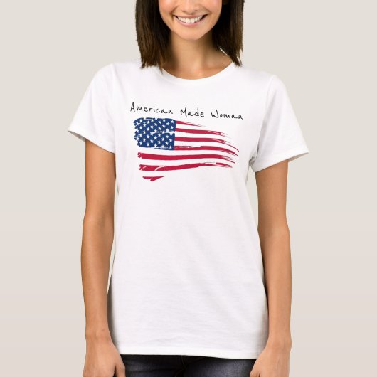 Amerikaanse 4 juli Teeshirt T-shirt (Voorkant)