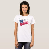 Amerikaanse 4 juli Teeshirt T-shirt (Voorkant volledig)