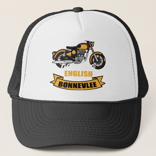 Amerikaanse aangepaste motorfiets Bonneville Speed Trucker Pet (Voorkant)