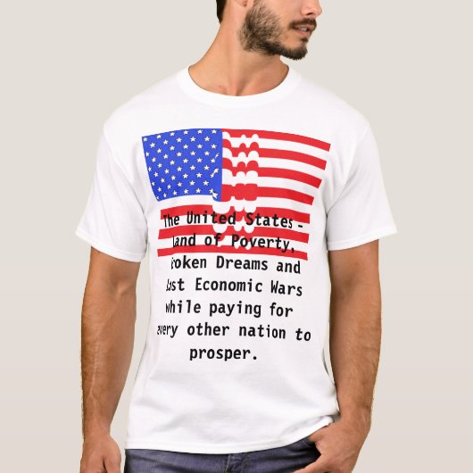 Amerikaanse activism Occupstance Electors Trump T-shirt (Voorkant)