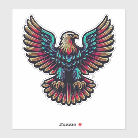 Amerikaanse Adelaar 402 Sticker (Vel)