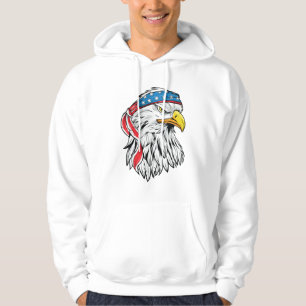 Amerikaanse adelaar 4 juli hoodie