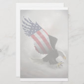 Amerikaanse adelaar briefpapier (Voorkant / Achterkant)