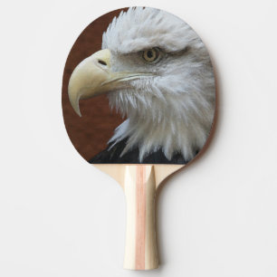 Amerikaanse adelaar- en vlaggenzwaddel tafeltennisbatje