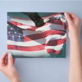 Amerikaanse adelaar flyer (Hand)