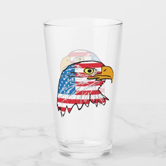 Amerikaanse adelaar glas (Voorkant)