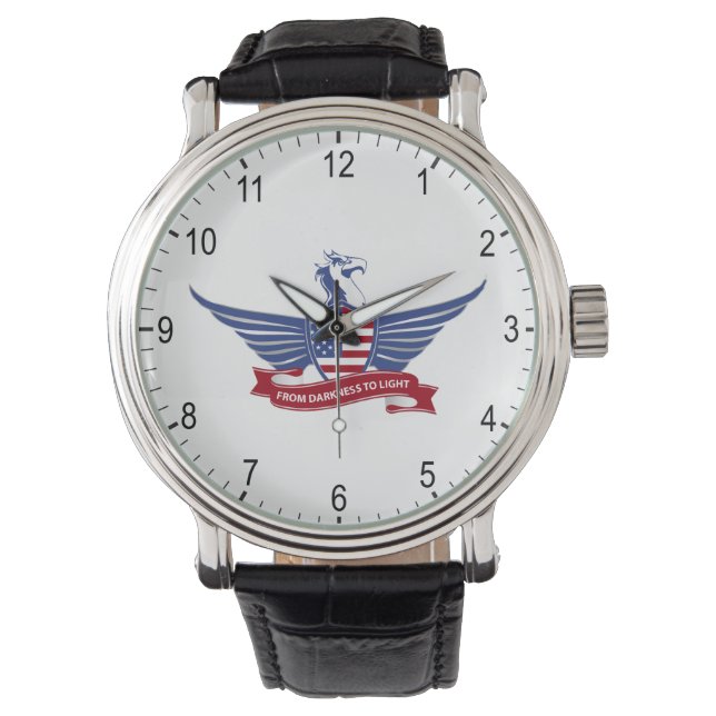 Amerikaanse adelaar horloge (Voorkant)