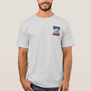 Amerikaanse adelaar "In God vertrouwen wij" T-shirt