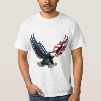 Amerikaanse Adelaar in Vlucht T-Shirt