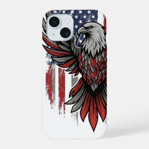 Amerikaanse Adelaar iPhone 15 Hoesje
