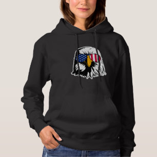 Amerikaanse Adelaar Koele Zonneklep Onafhankelijkh Hoodie