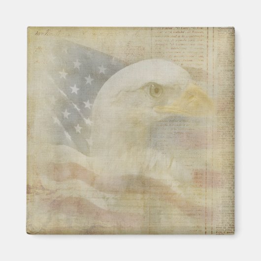 Amerikaanse adelaar magneet (Voorkant)