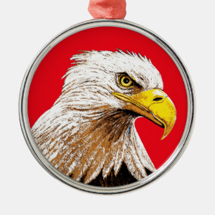 Amerikaanse adelaar metalen ornament