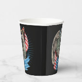 Amerikaanse adelaar papieren bekers (Rechts)