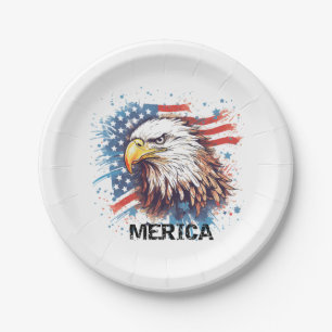  Amerikaanse adelaar Papieren Bordje