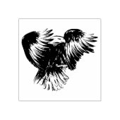 Amerikaanse adelaar 	rubberstempel (Afrduk)
