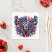 Amerikaanse adelaar servet (Insitu)