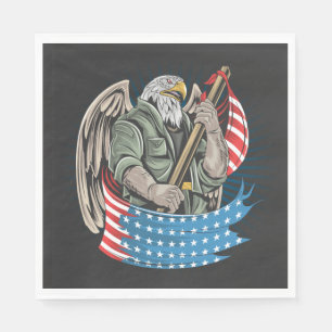 Amerikaanse adelaar servet